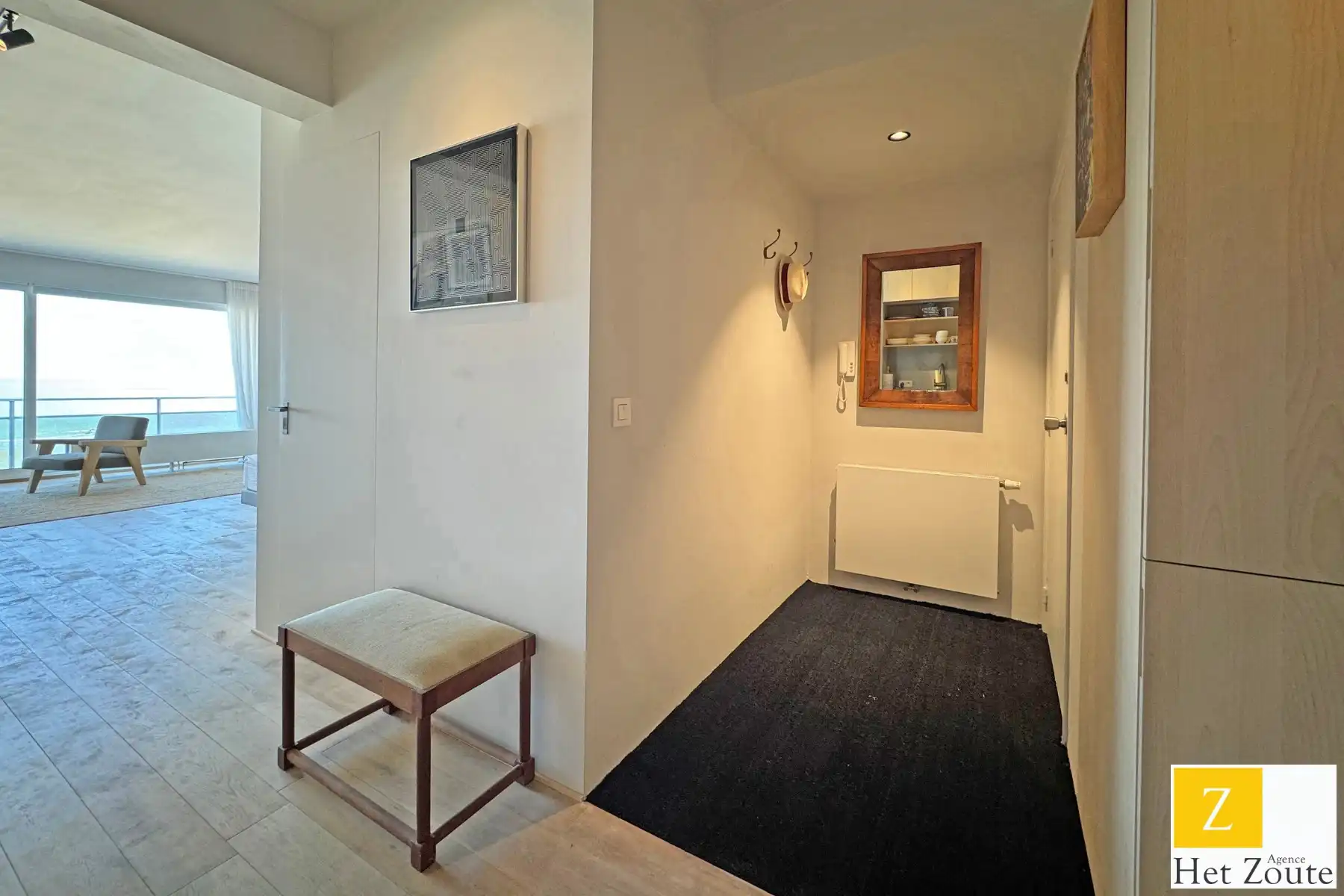 Te renoveren 114,4m2 appt + terras frontaal zeezicht - Zoute foto 11