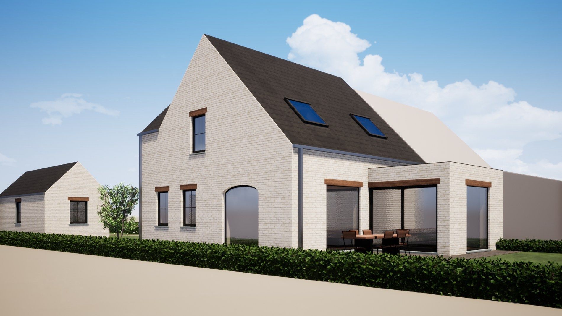 Ruime nieuwbouwwoning in landelijke setting te Kortemark foto 4