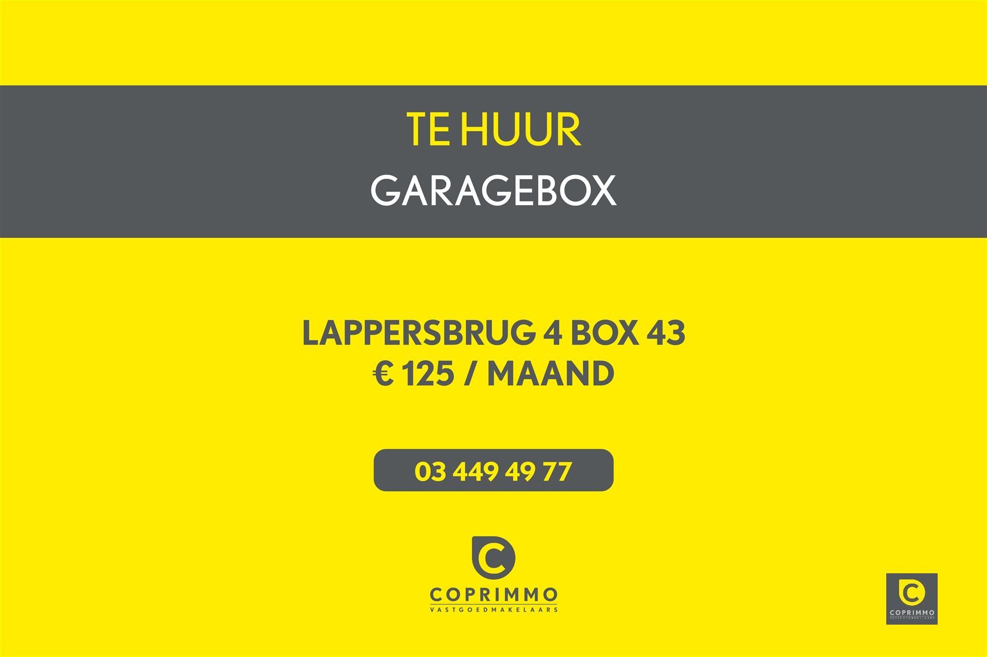 Bovengrondse garagebox op centrale locatie!  foto {{pictureIndex}}