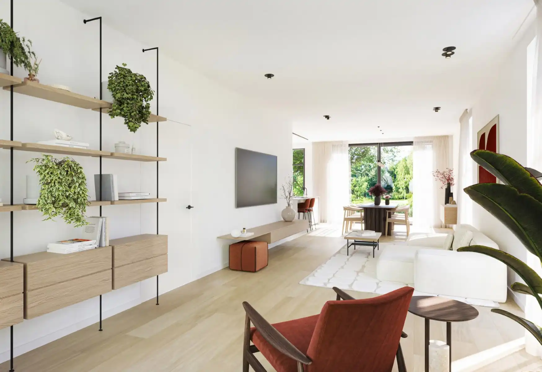 Lot 2 - project Source - halfopen landelijk - 3 slaapkamers foto 5