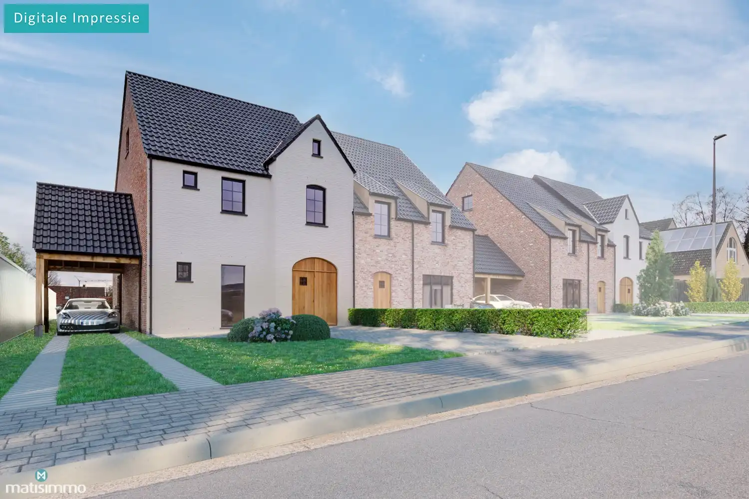 RUSTIG GELEGEN CASCO NIEUWBOUWWONING NABIJ HET GROEN TE OUDSBERGEN foto {{pictureIndex}}