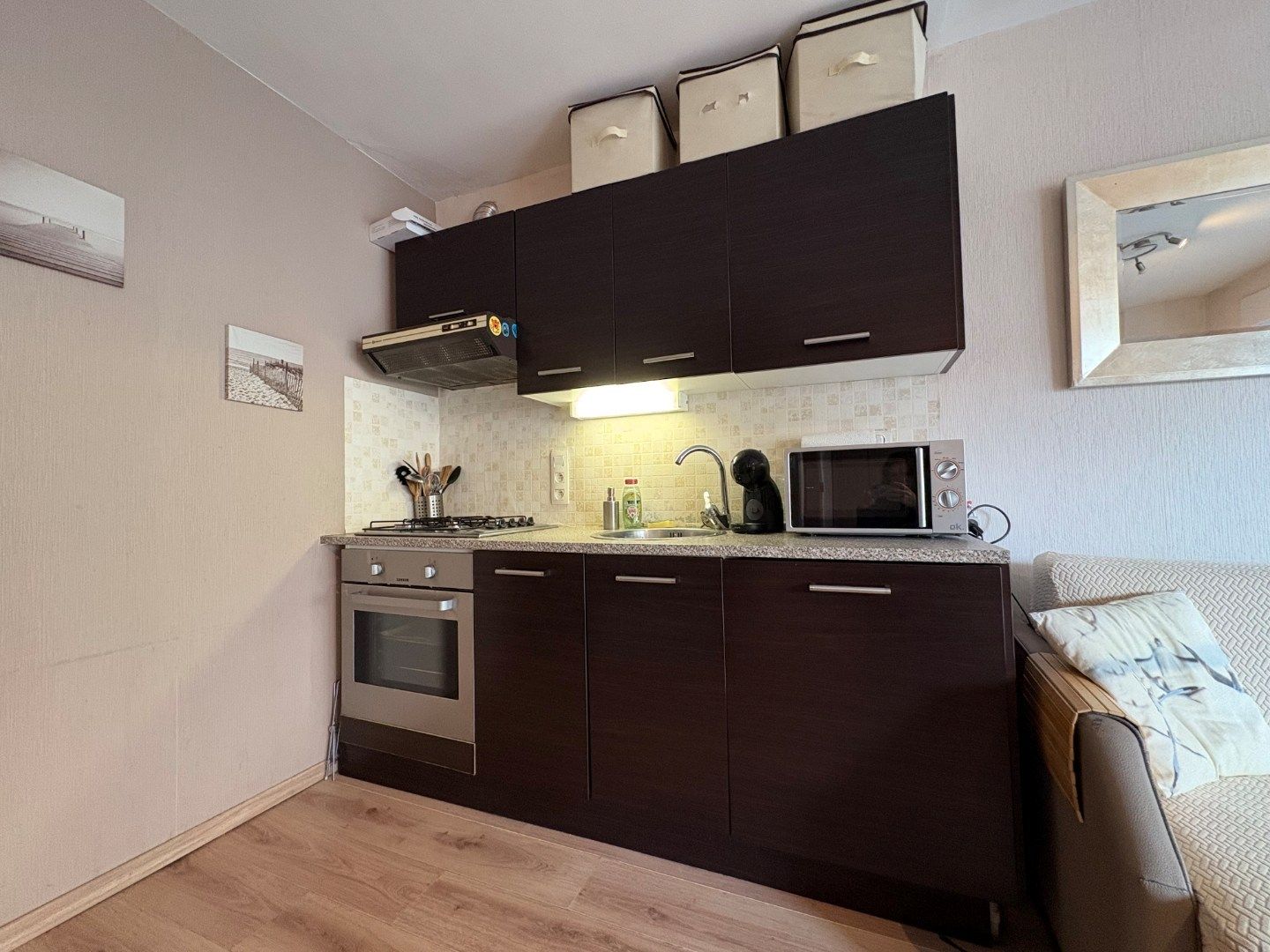 Instapklaar en gezellig appartement aan zee - eerste verdieping met lift  foto 11