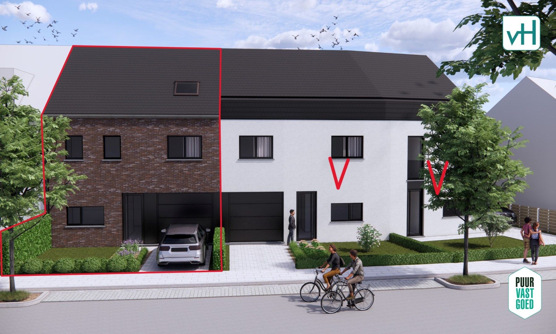Super energiezuinige woning met garage en tuin in kindvriendelijke buurt te Sint-Kruis! foto {{pictureIndex}}