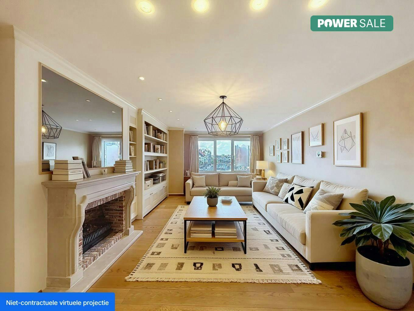 Instapklaar appartement met 3 slaapkamers en garagebox op de markt van Eeklo foto {{pictureIndex}}