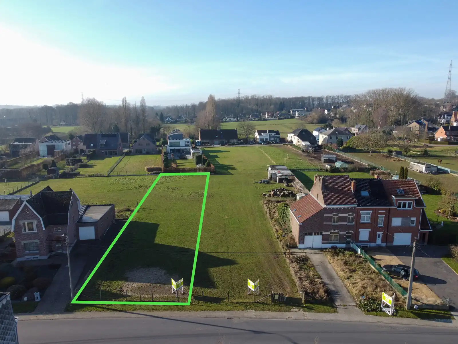 Perceel bouwgrond voor HOB met oppervlakte van 11a08ca foto 7