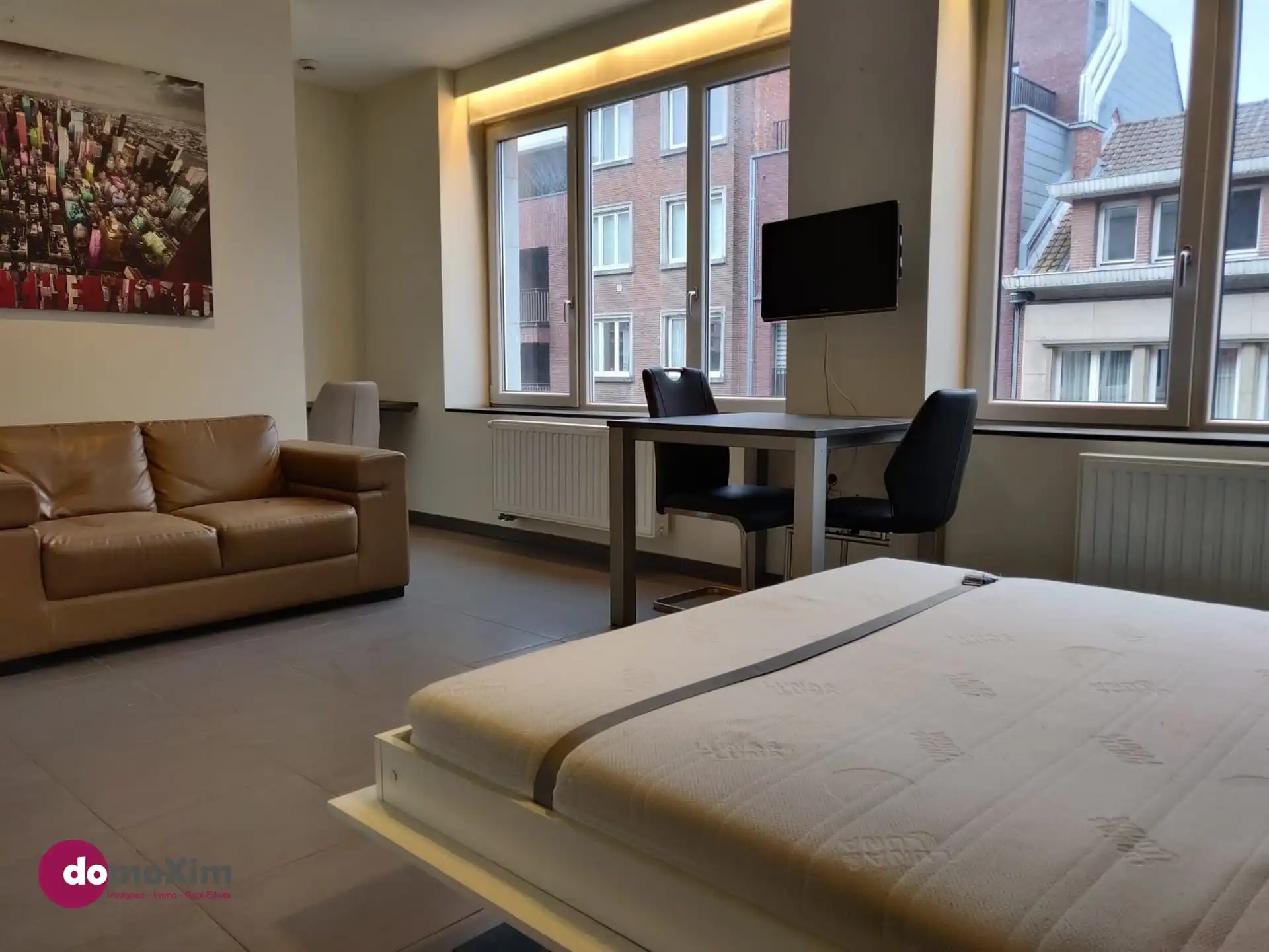 Moderne gemeubelde studio, geschikt voor twee personen, in het centrum van Leuven foto 4
