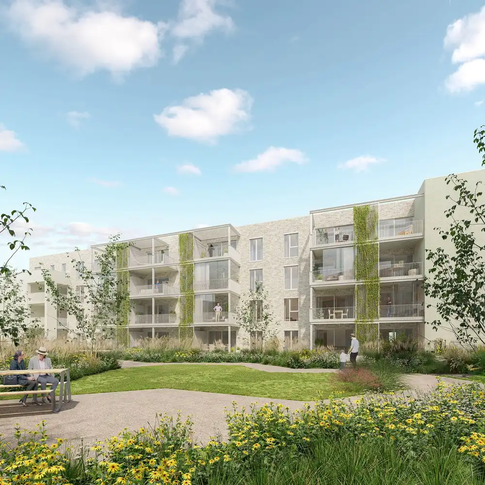 Comfortabel gelijkvloers appartement met 2 slaapkamers – Residentie WADO (blok Dahlia) foto 2