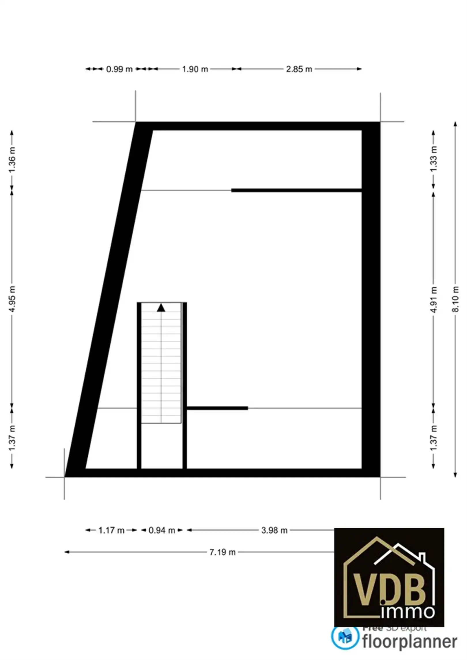 Half open  bebouwing met 3 slaapkamers foto 33