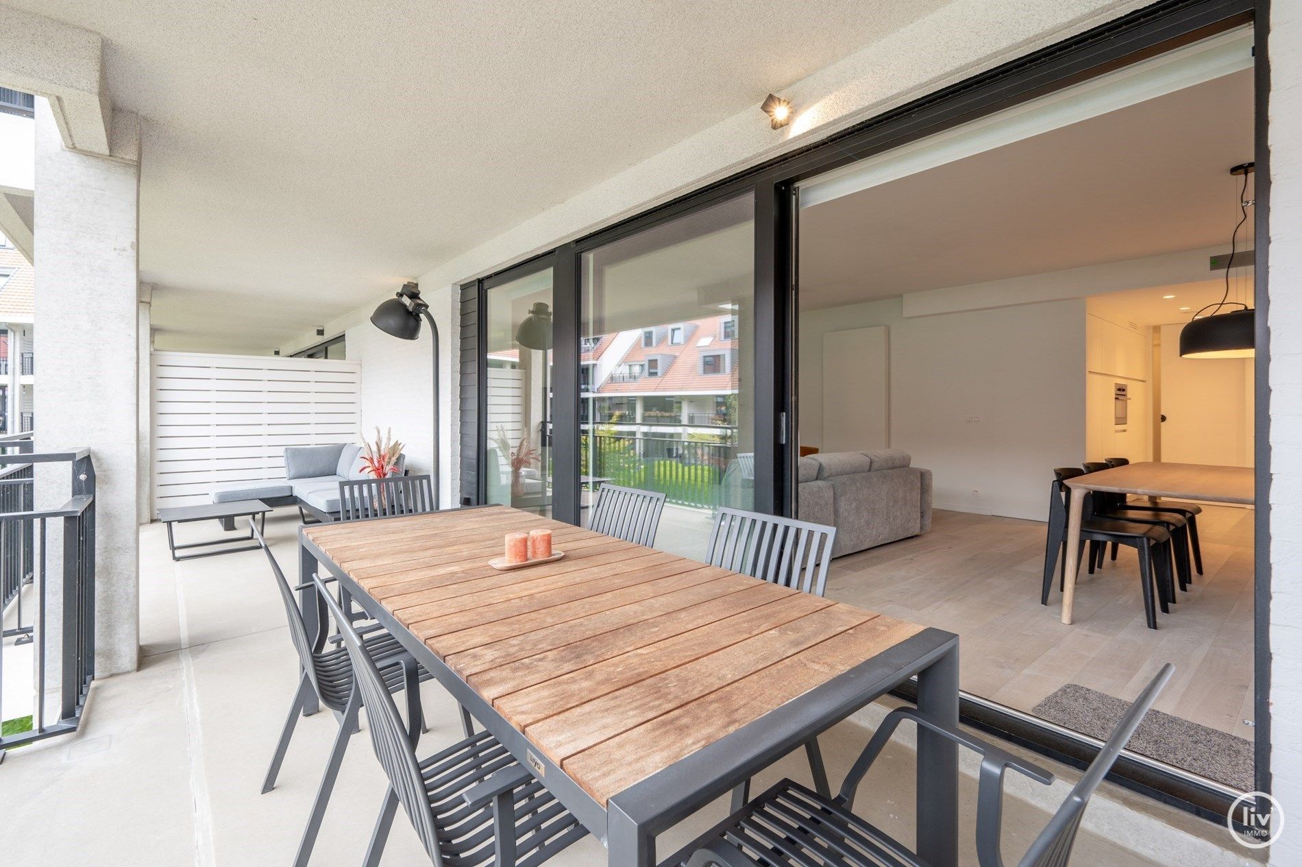 Instapklaar 2-slaapkamer appartement te Duinenwater voorzien van een inpandige ruim terras.    foto 7