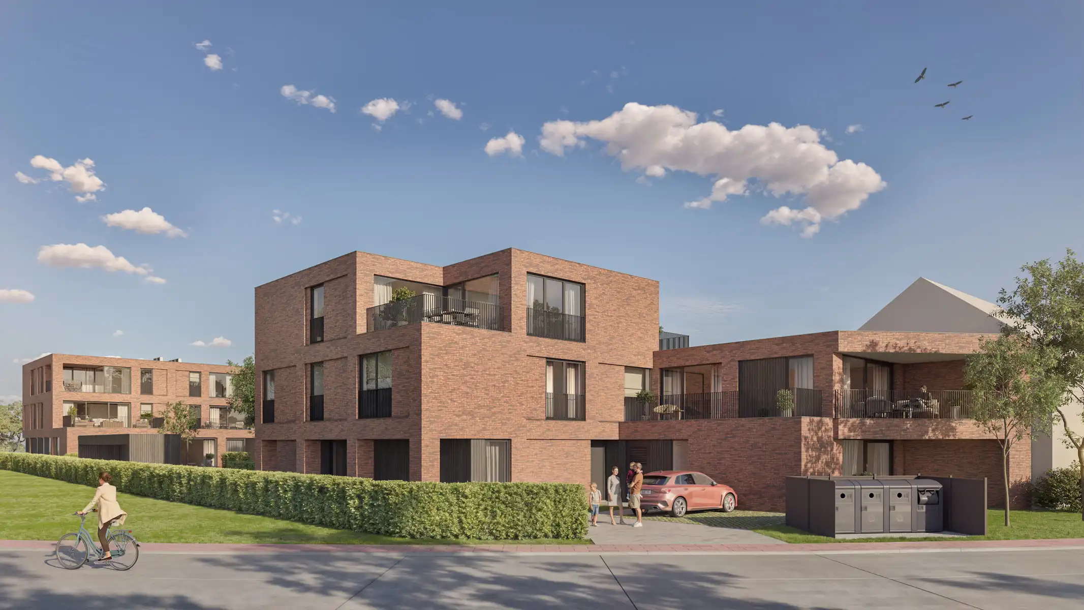 Gelijkvloers met 3 slaapkamers en 20m2 terras (B5) foto {{pictureIndex}}