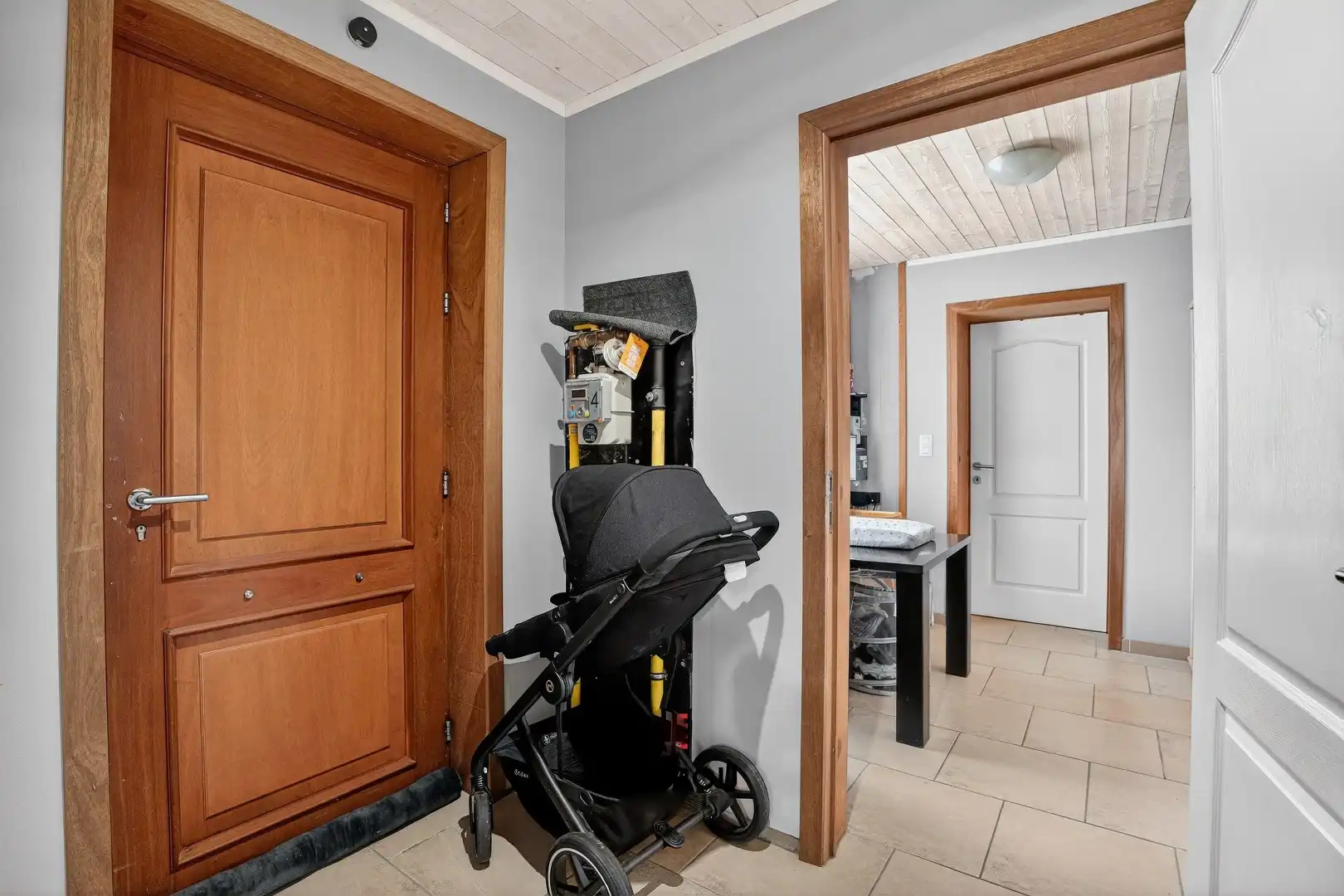 Instapklare woning op ruim perceel (880 m²) met prachtig landelijk uitzicht in Merkem foto 9