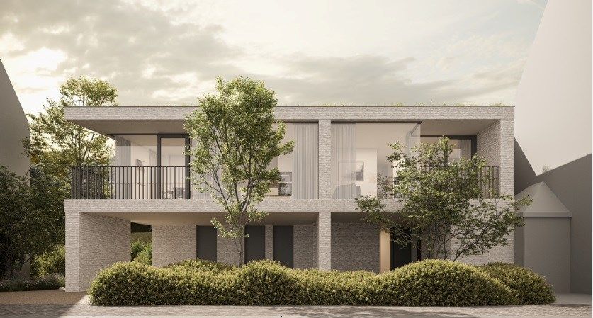 Een kleinschalig, energiezuinig project met 3 appartementen! foto {{pictureIndex}}