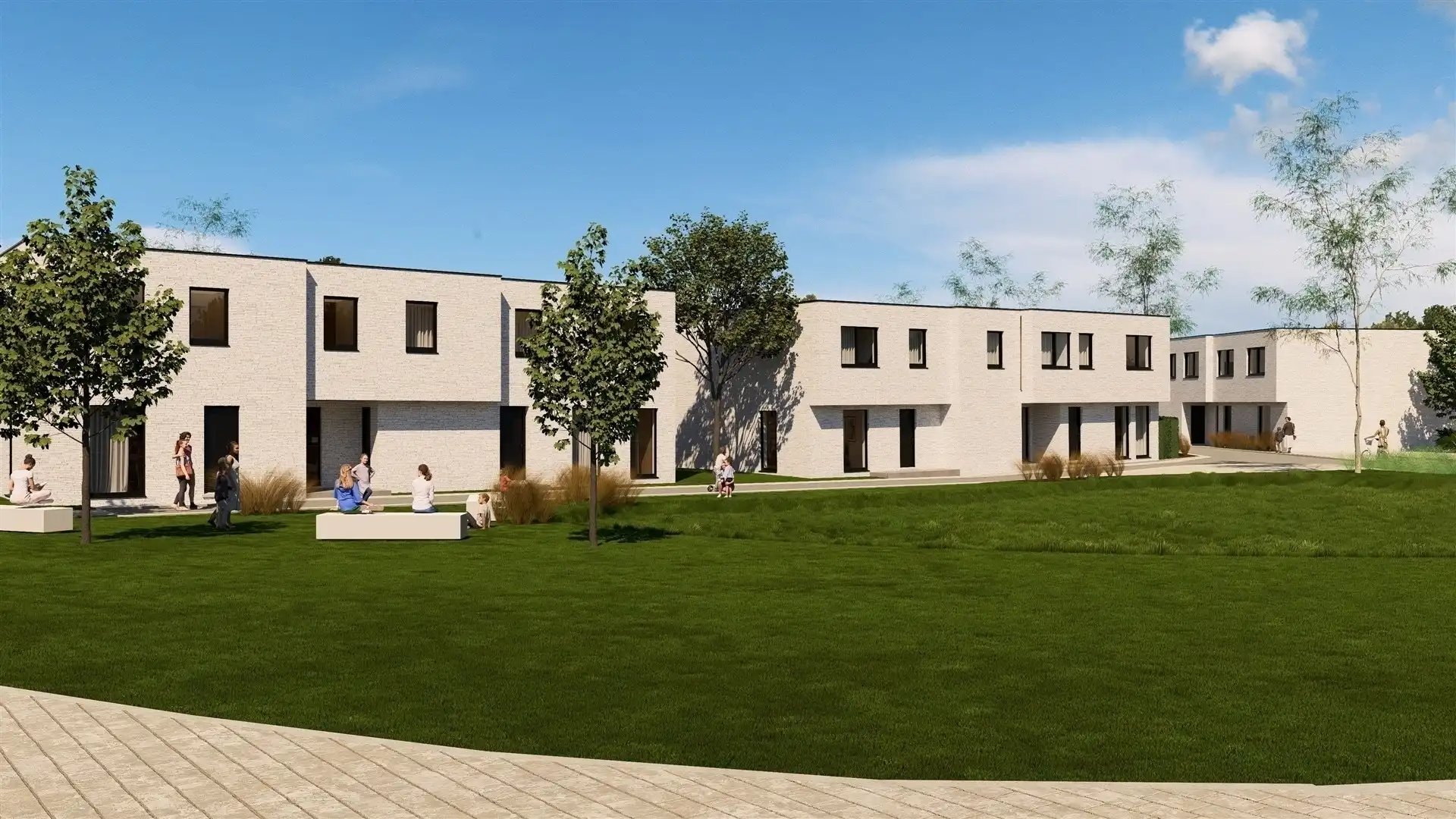 Nieuwbouwwoning met 3 slaapkamers in nieuwe verkeersvrije woonwijk  foto 3