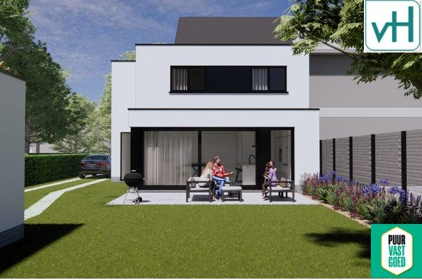 Super energiezuinige(BEN!), ruime half open woning met grote zonnige tuin nabij de Dampoort! foto 3