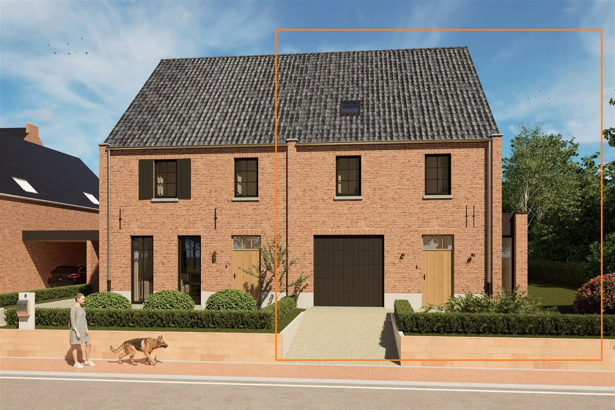 Halfopen ruime gezinswoning te Holsbeek. foto {{pictureIndex}}