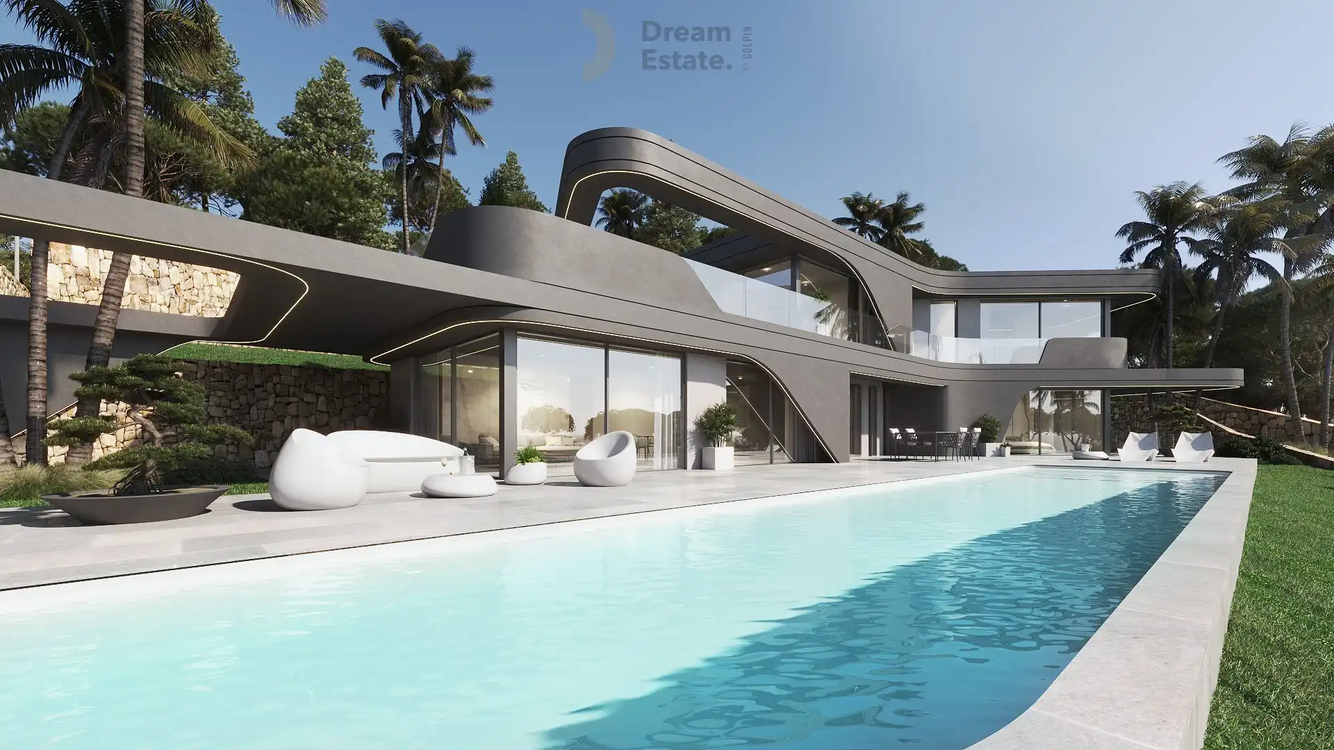 Villa Enigma – Avant-garde luxe met panoramisch uitzicht foto 2