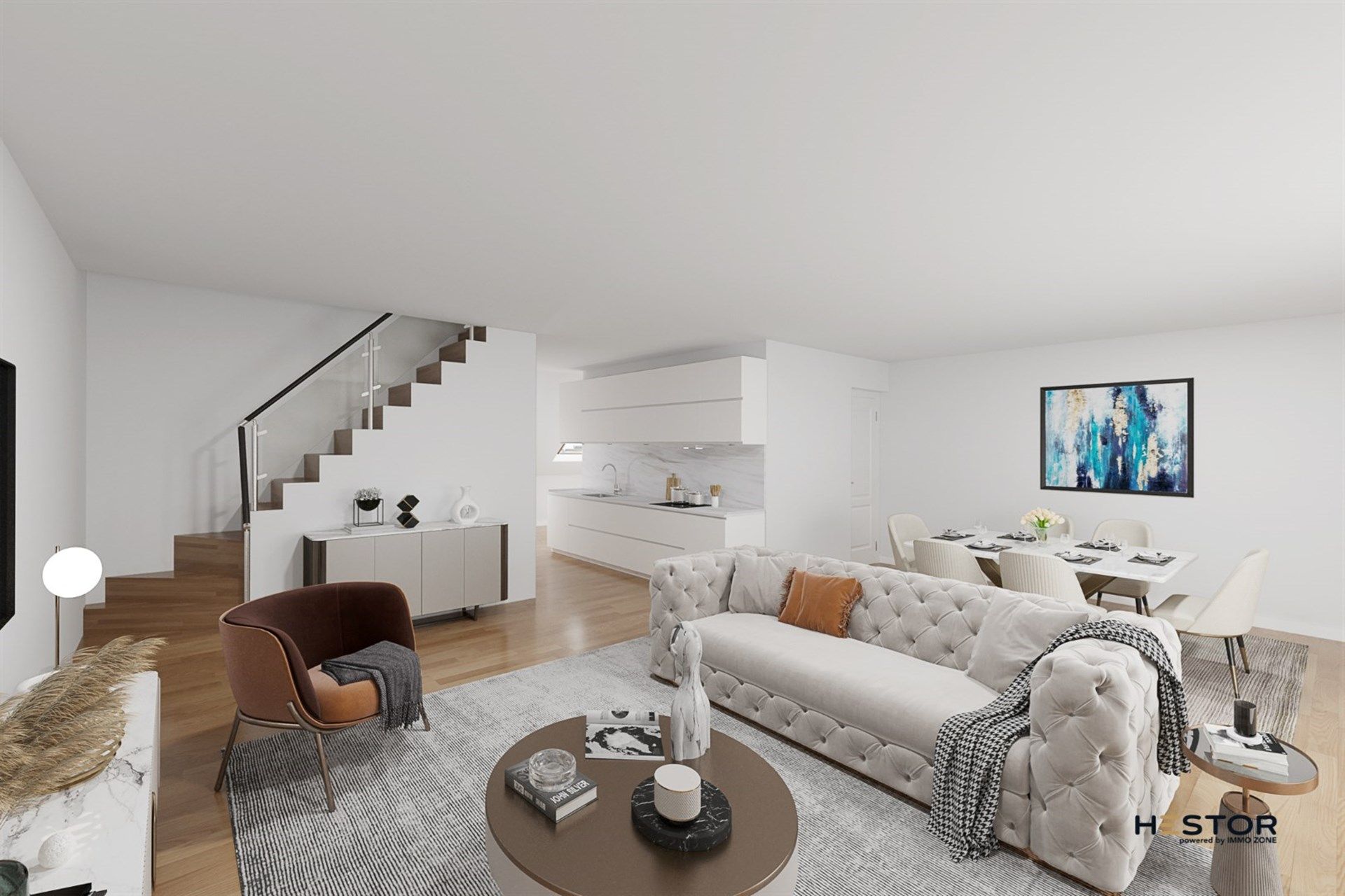 Casco duplex nieuwbouwappartement in Sint-Gillis-Waas foto 4