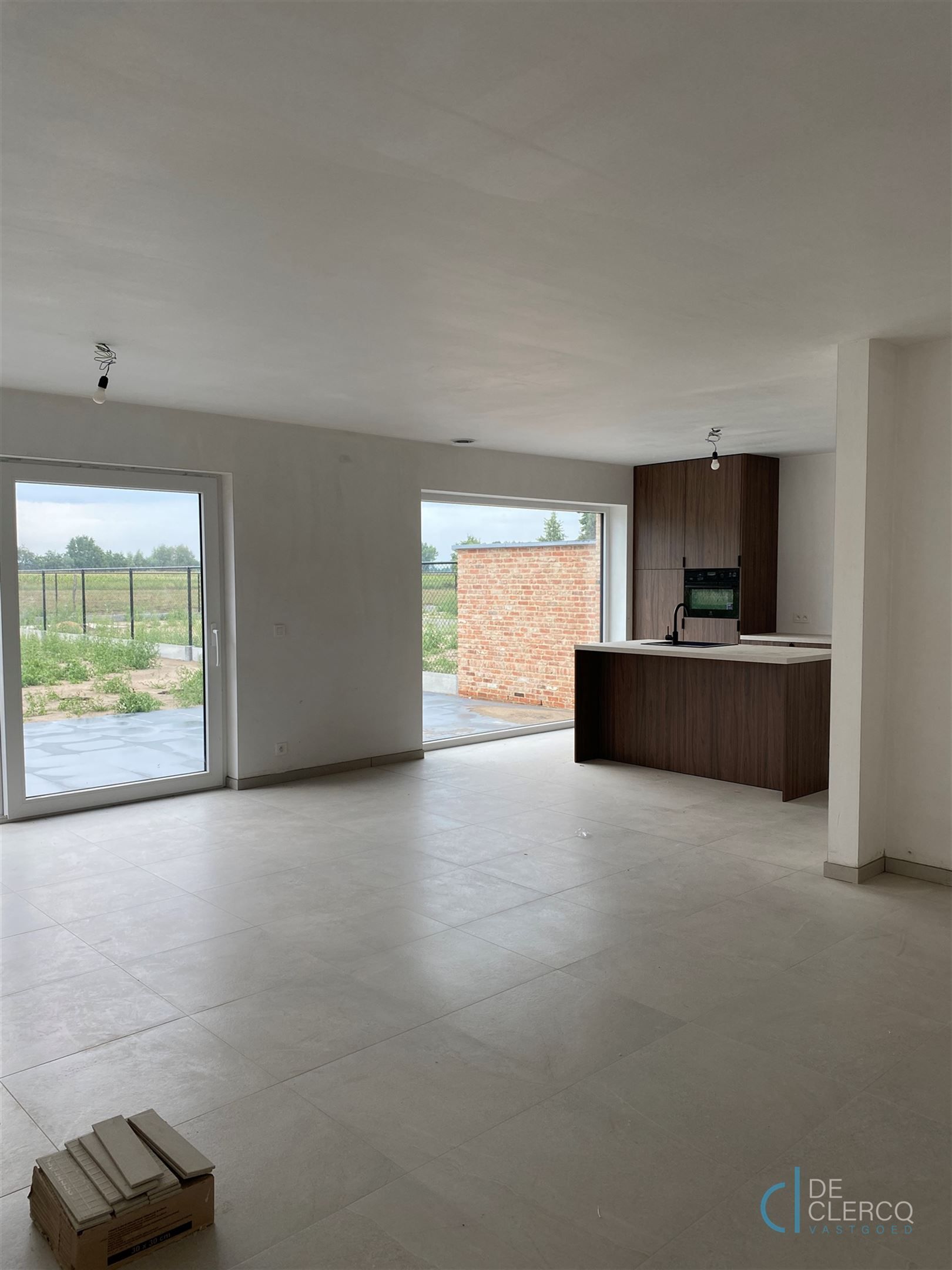 Halfopen nieuwbouwwoning met prachtig zicht te huur Laarne!  foto 3