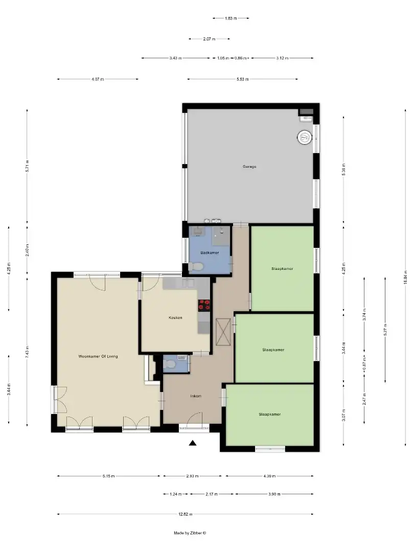 Open bebouwing met 3 slaapkamers, tuin en 2 garages op een perceel van 1108 m² in Haasrode! – EPC 363 kWh/m² - bewoonbare opp. 196 m²  foto 30
