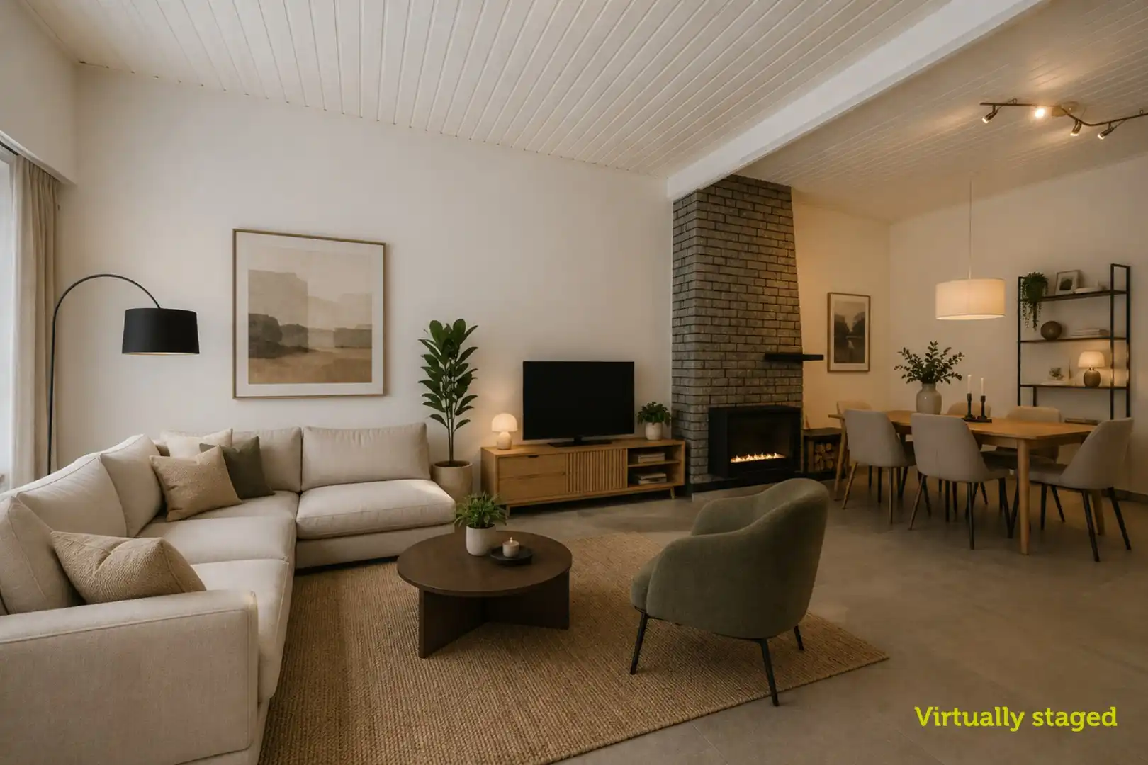 Gerenoveerde rijwoning met 3 slpk, tuin en garage in Zwevezele foto 4