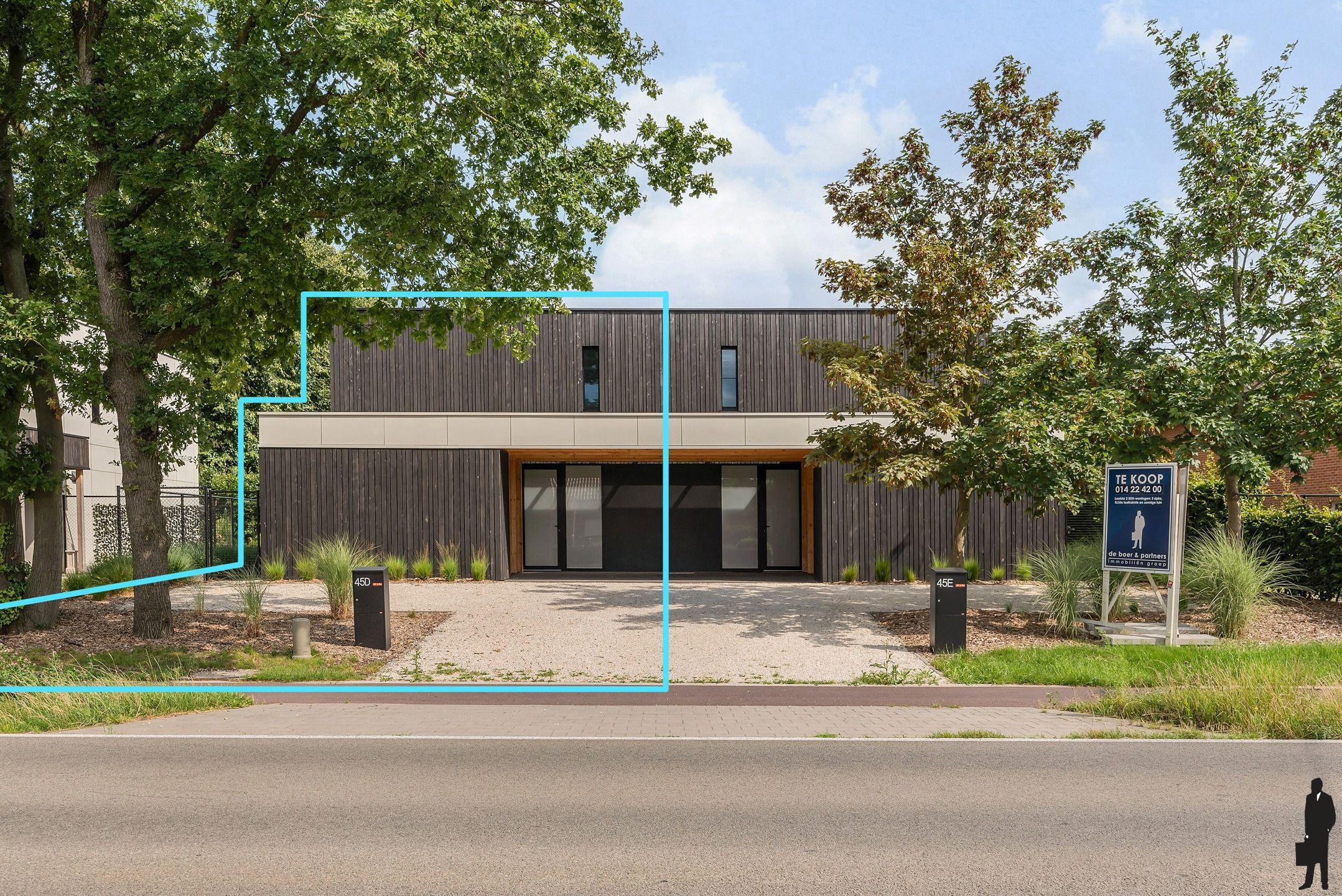 Halfopen energieneutrale houtbouwwoning te Retie (3 slpk.) foto 2