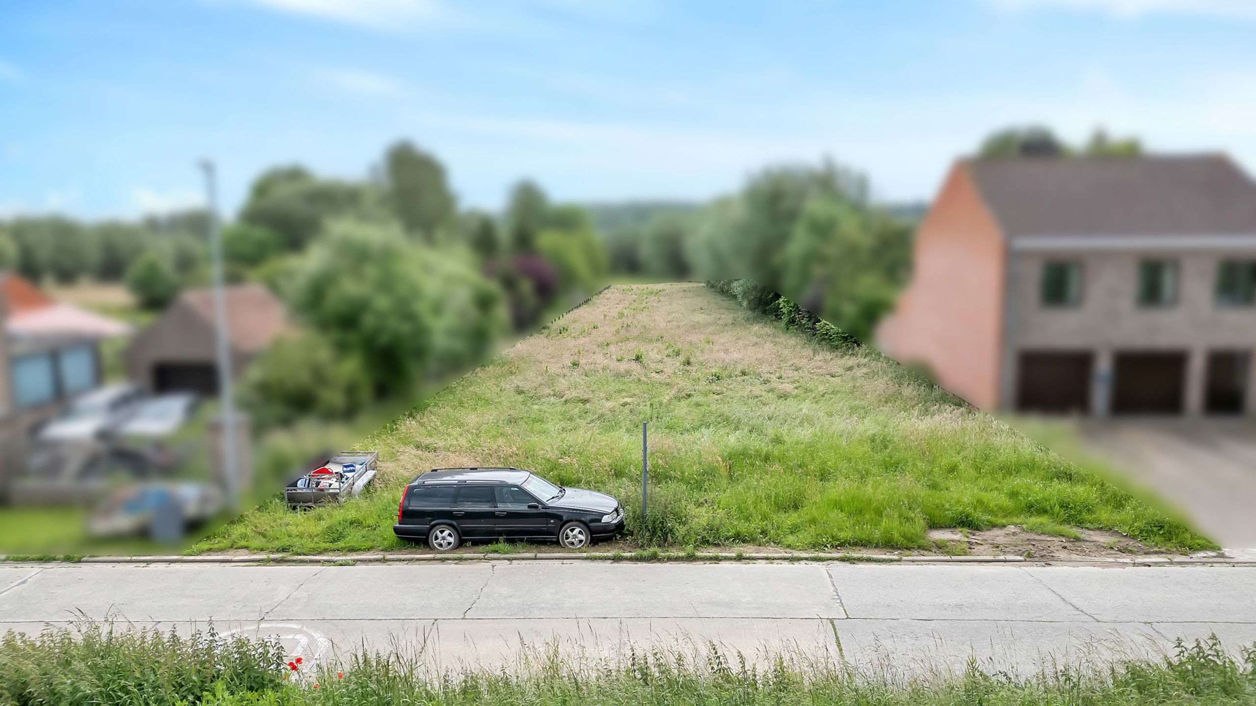 Mooi perceel bouwgrond voor HOB op een landelijke locatie foto 4