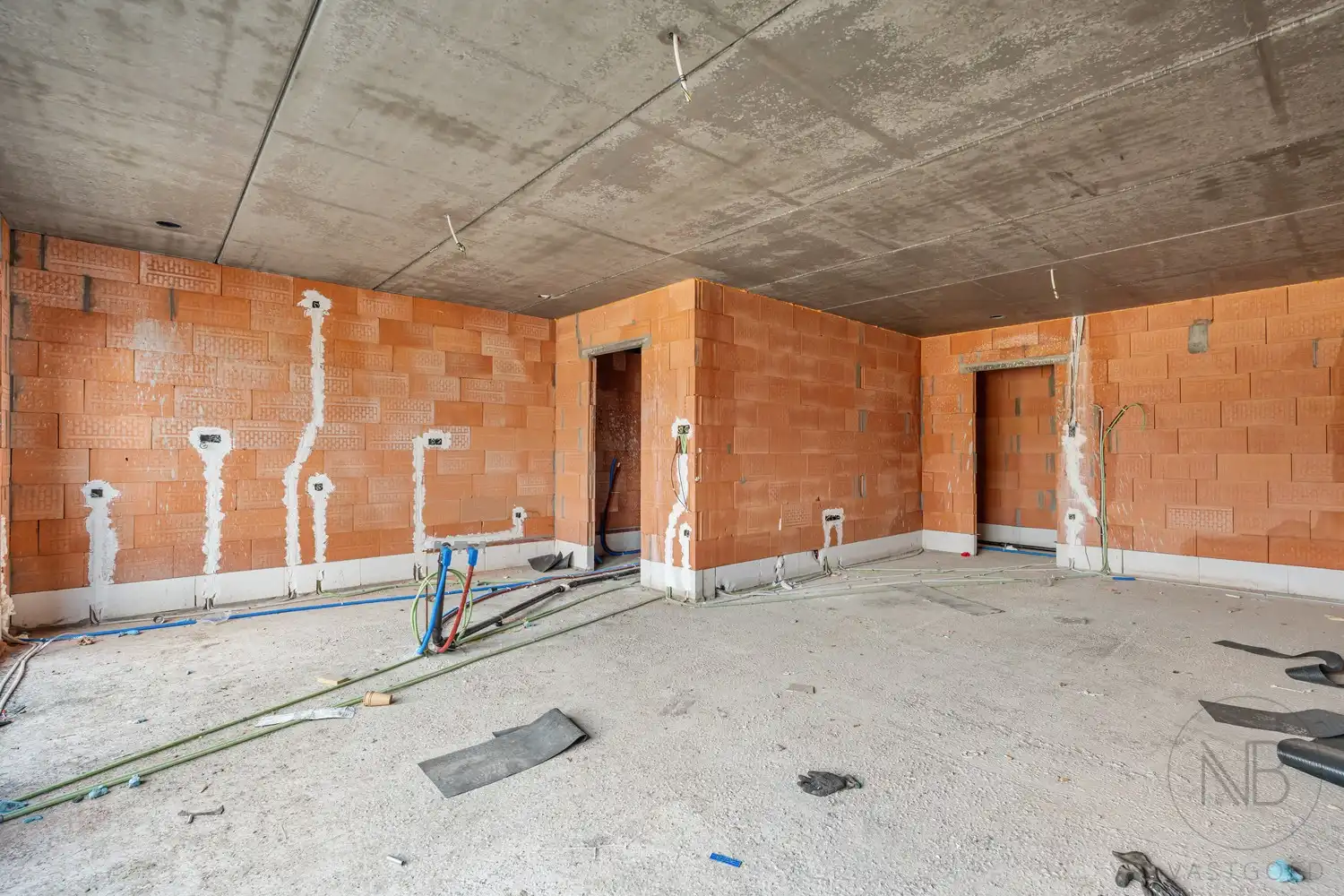 Gelijkvloers appartement met 2 slaapkamers incl. parking en kelderberging foto 5