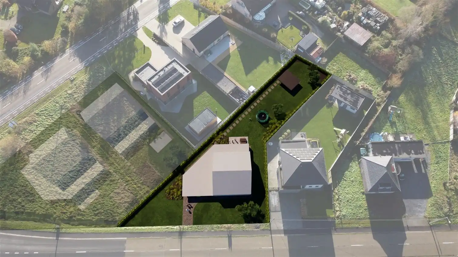 Royale bouwgrond voor open bebouwing van 12a84ca foto 4