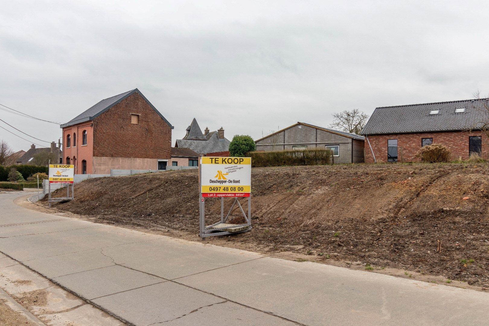 Perceel op de flank van de Bosberg (441 m²) voor open bebouwing foto 2