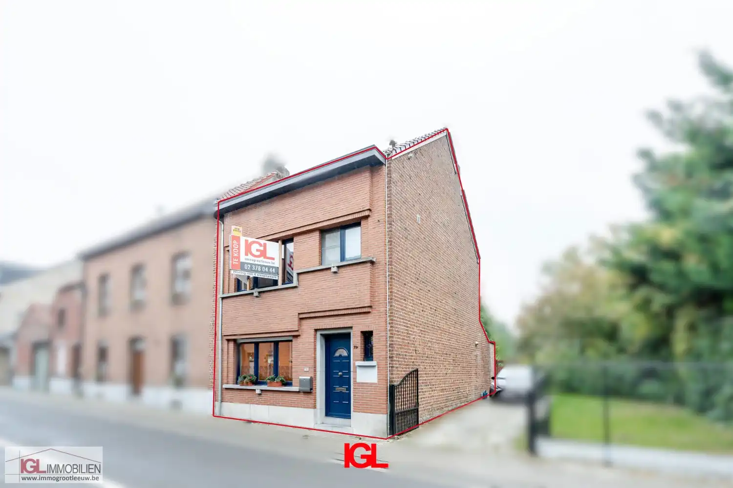 Hoofdfoto van de publicatie: Gesloten bebouwing met 4 slaapkamers te koop in Sint-Pieters-Leeuw