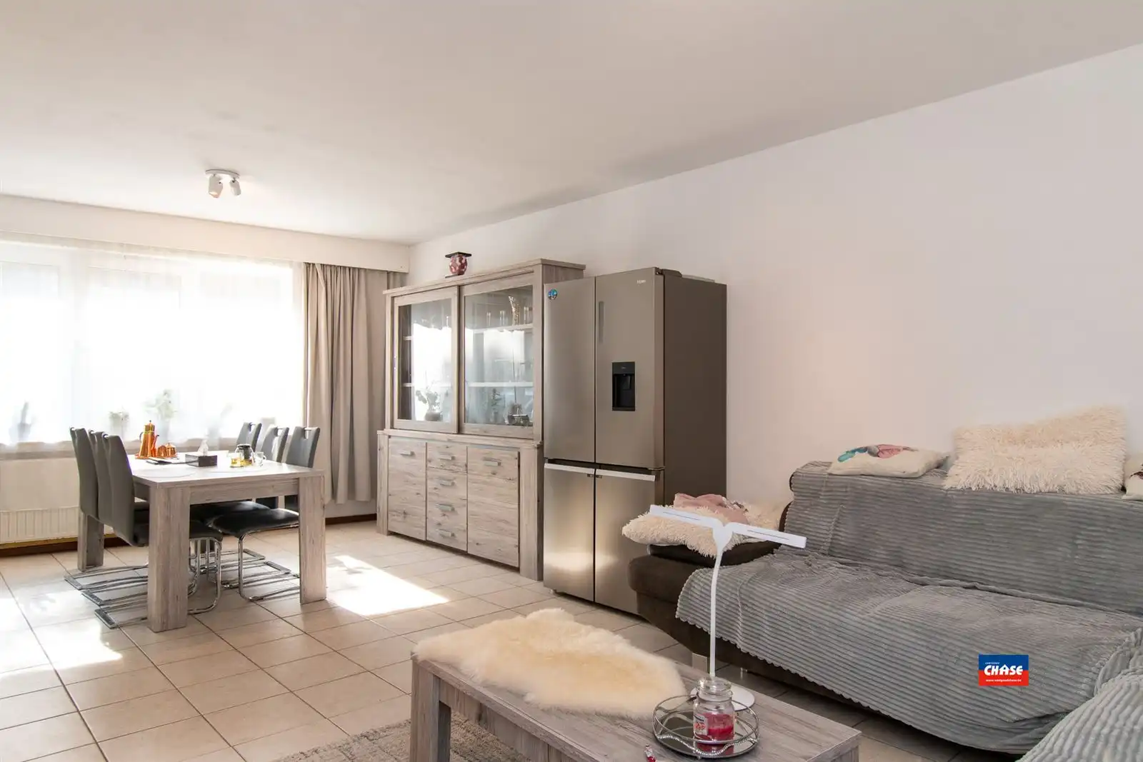 Gelijkvloersappartement met 2 slpks, tuin + garage foto 2