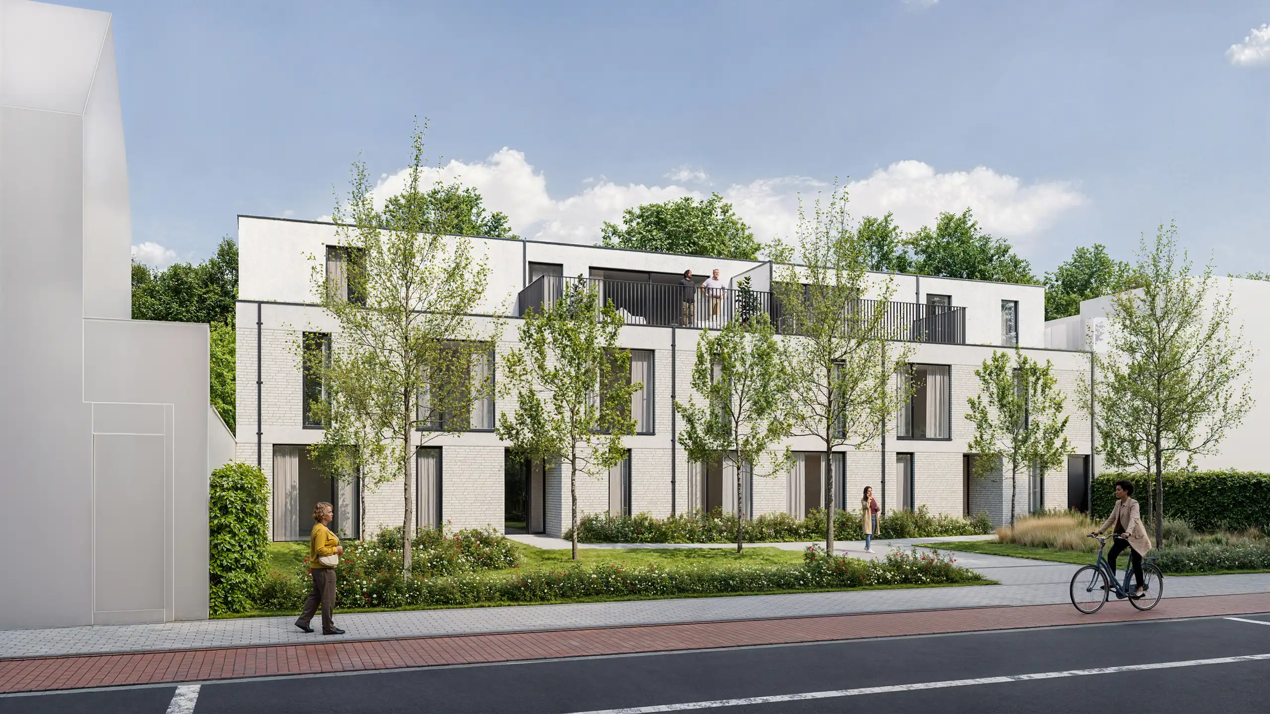 EREMBODEGEM - Nieuwbouwappartement gelijkvloers met 2 slpk foto 2