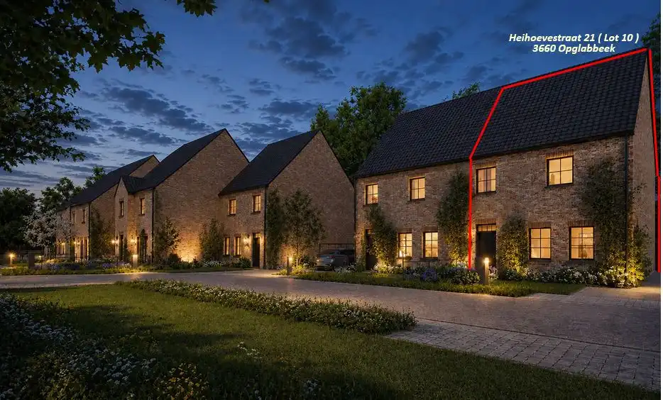 Nieuwbouwproject Heihoeve – Heihoevestraat 21 ( Lot 10 ) - Opglabbeek foto 2