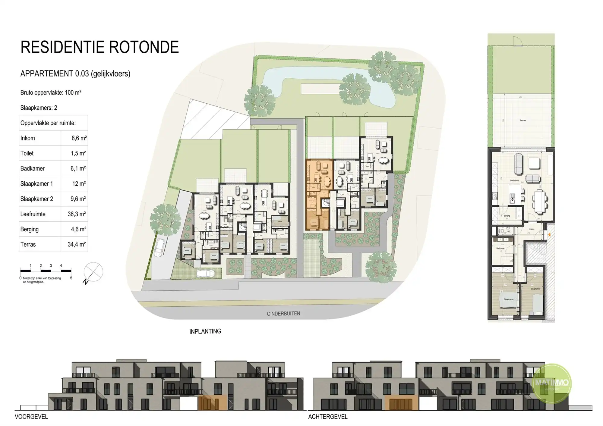 Prachtig gelijkvloers nieuwbouwappartement met 2 slaapkamers foto 13