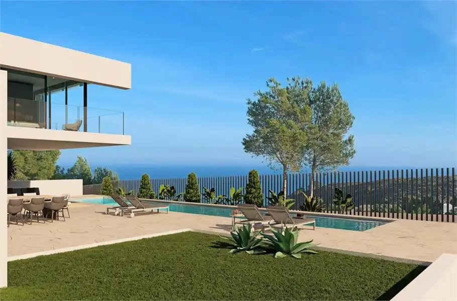 NIEUW GEBOUWDE LUXE VILLA IN MORAIRA foto 2