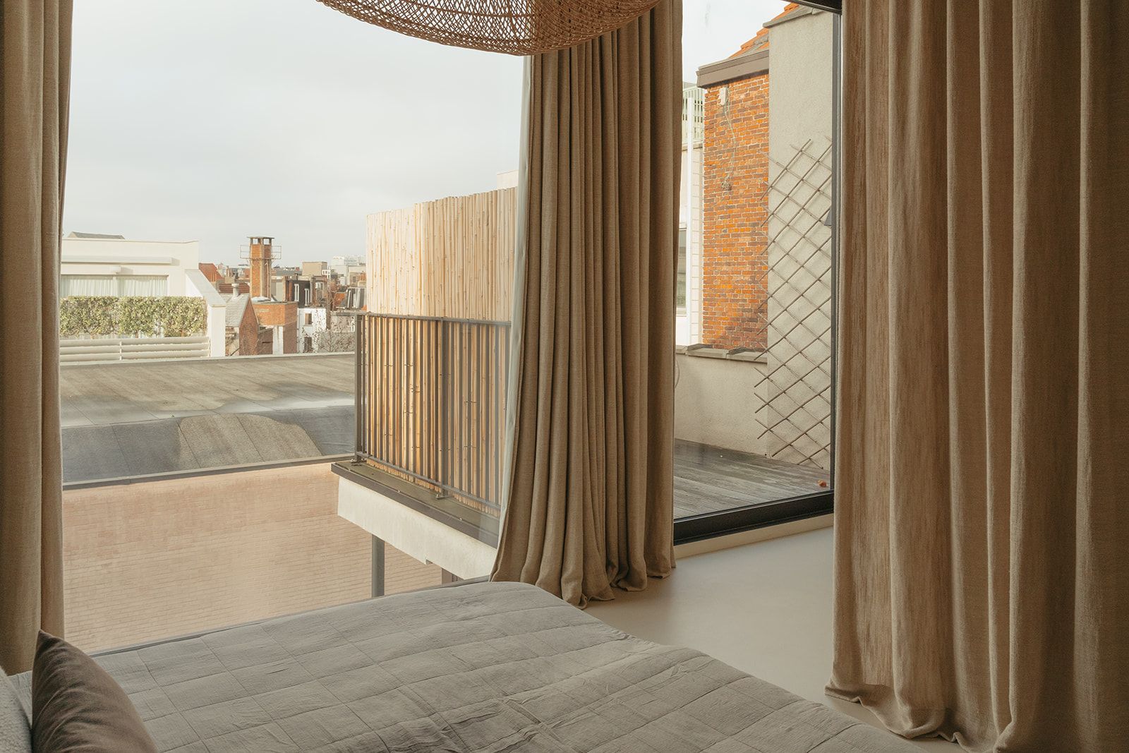 Penthouse op gelijke hoogte en uitzicht op de steigerende paarden van het Koninklijk Museum van Schone Kunsten foto 17