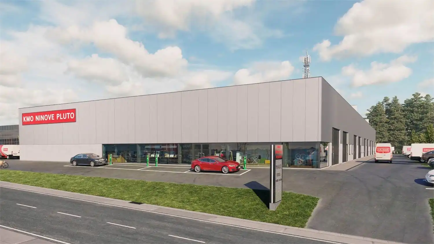 Strategisch gelegen nieuwbouw KMO-unit INCL. 4 PARKINGS. foto 13