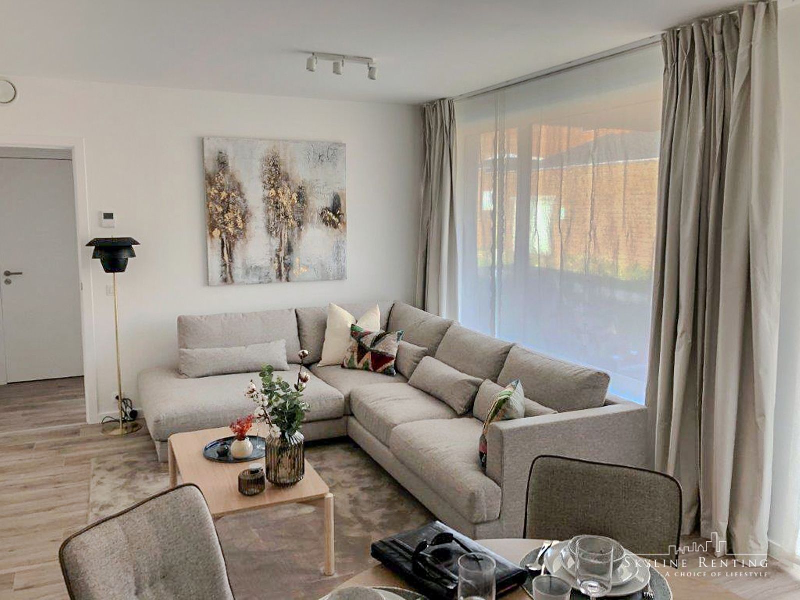 Charmant éénkamerappartement met privétuin in Evere foto 2