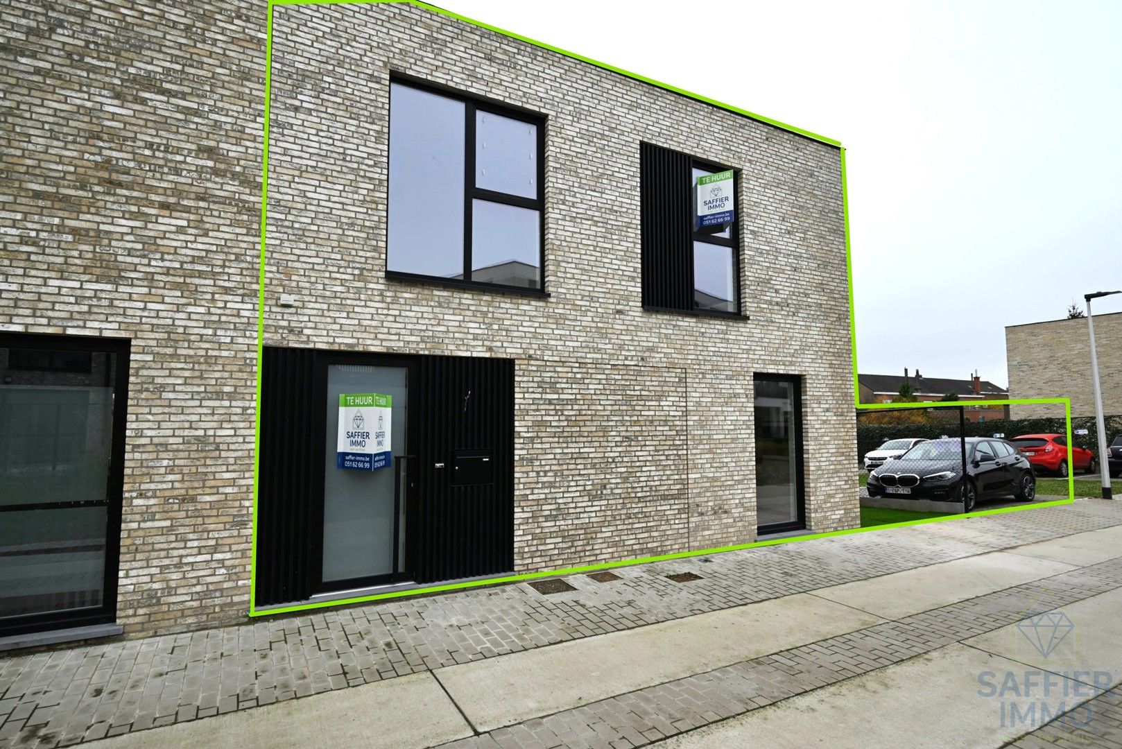 Nieuwbouwwoning te huur in het centrum van Wevelgem foto 2