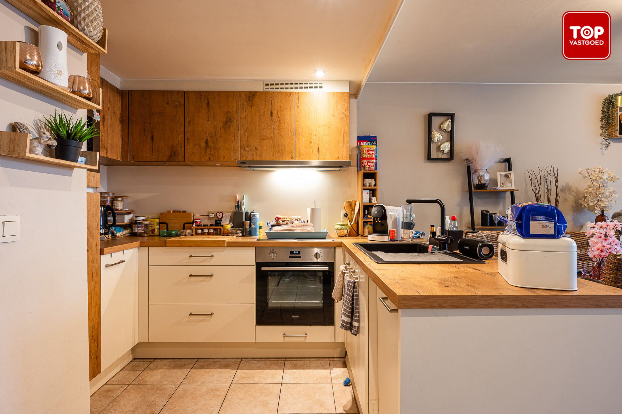 Instapklaar duplexappartement met 2 slaapkamers en garage in centrum Sleidinge foto 11