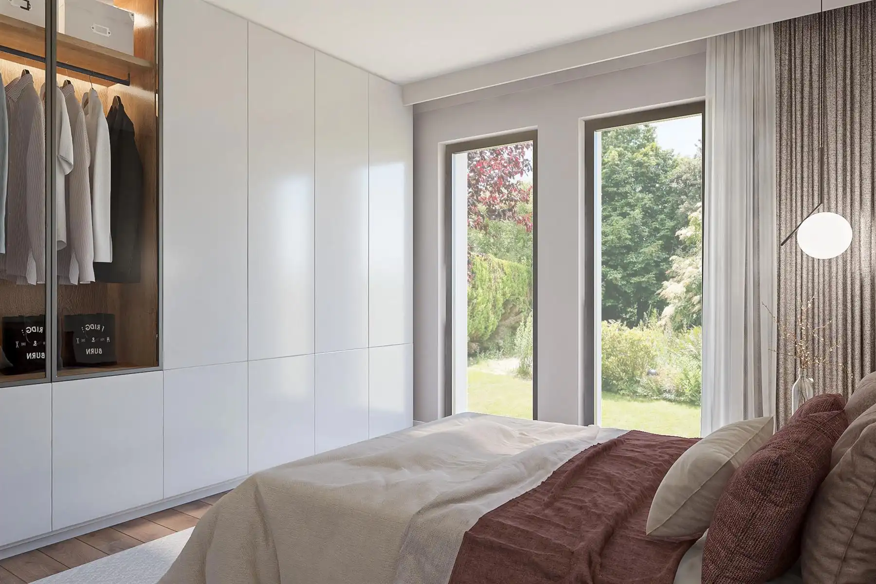 BEN gelijkvloers appartement met 2 slpkmrs en privé tuin foto 7