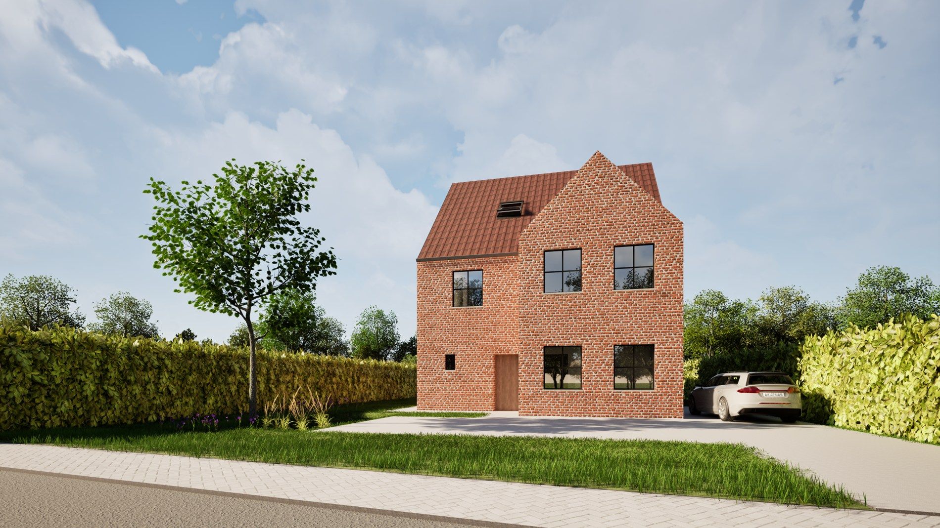 Afgewerkt gelijkvloersappartement met 2 slaapkamers foto {{pictureIndex}}