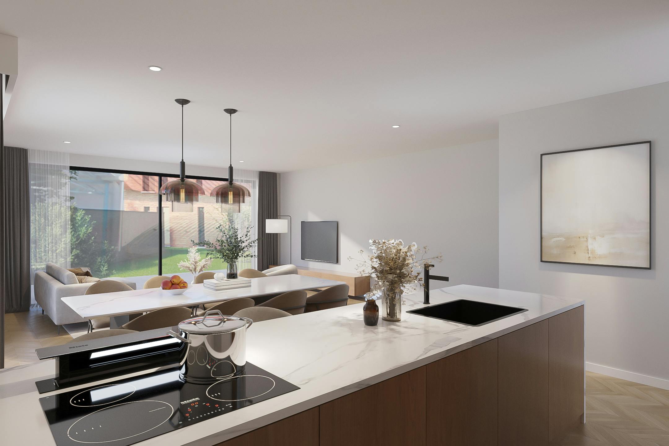 Nieuwbouwproject in Genk met 3 Woningen en 5 appartementen foto 2