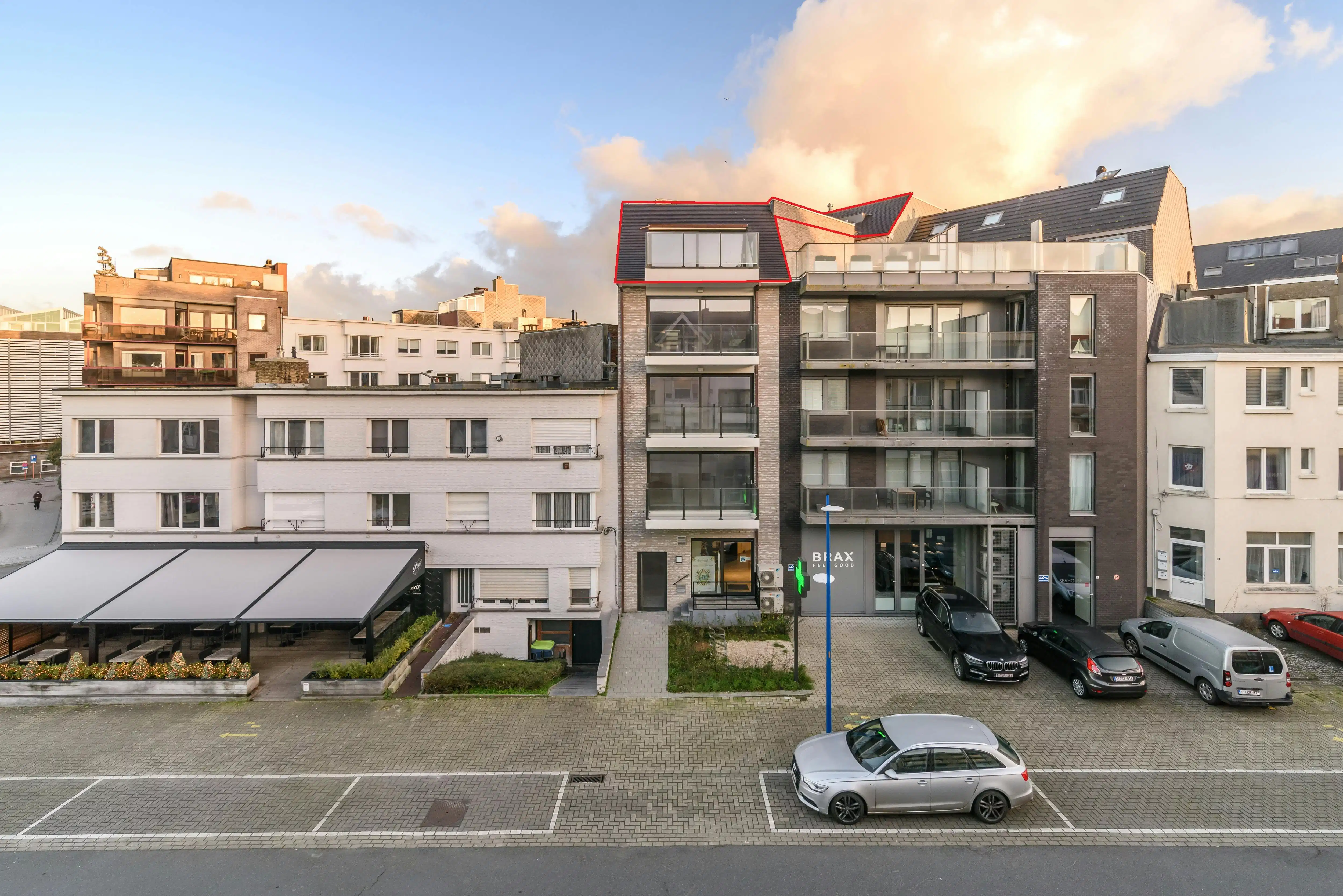 Penthouse met prachtige terrassen langs de Zeelaan in Koksijde foto 12