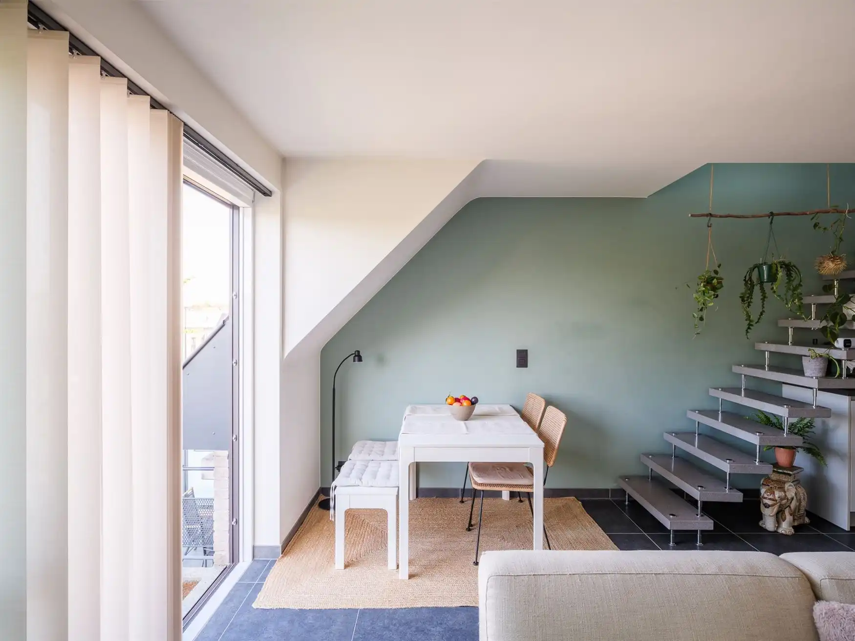 Energiezuinig appartement met twee niveaus in Oosterzele foto 2
