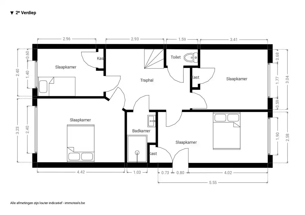 Ruime bel-étage woning vlakbij Rivierenhof foto 21