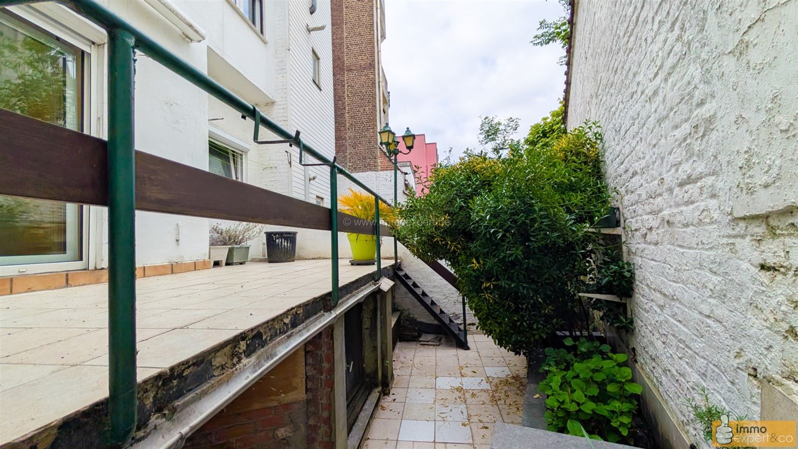 ANDERLECHT: Appartement 1 slpk + tuin/terras foto 12