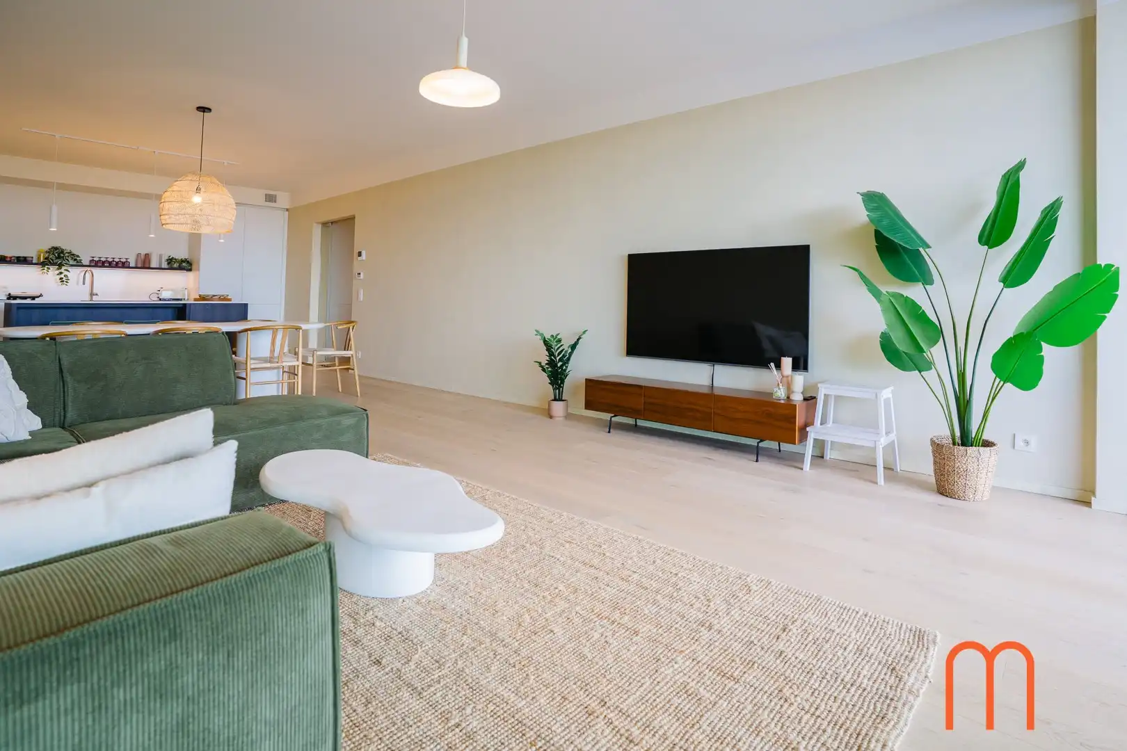 Gemeubeld appartement met uniek zeezicht en ruim terras in Residentie Trinity – Oosteroever Oostende foto 3