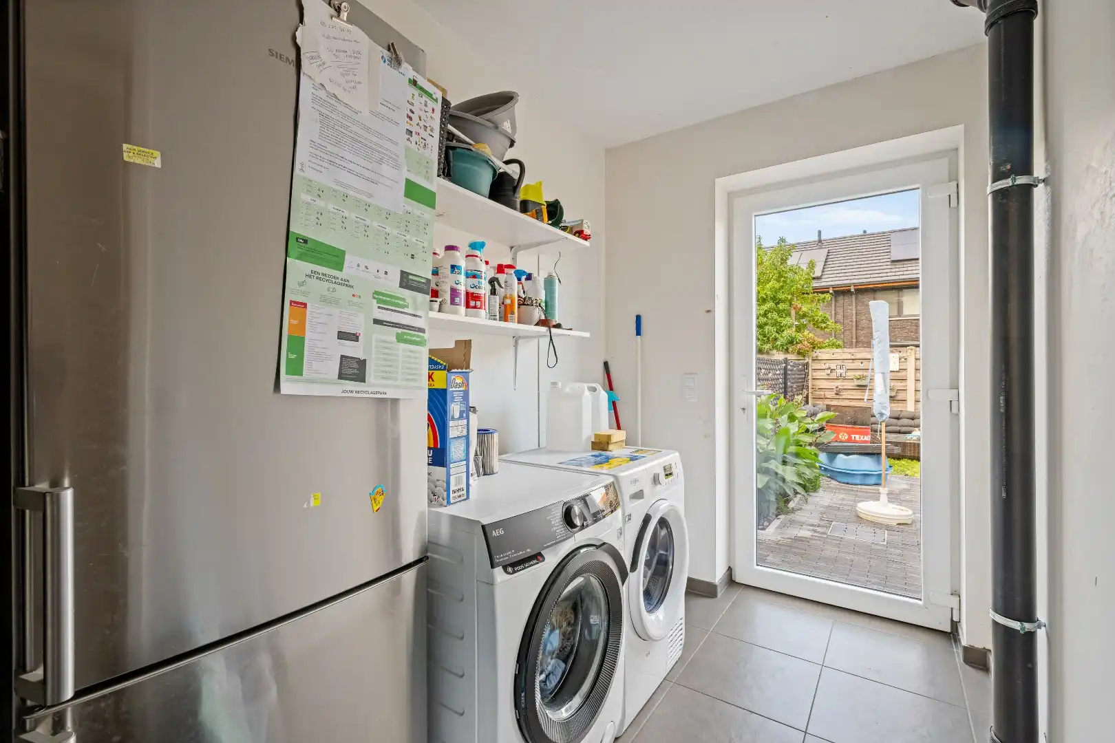 Instapklare halfopen woning met 4 slaapkamers, garage en tuin in Moorslede  foto 17
