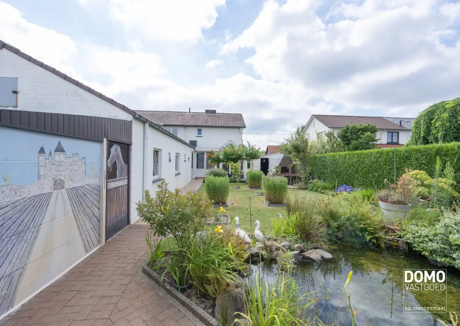RUSTIG GELEGEN, RUIME WONING MET 4 SLAAPKAMERS, TUIN & AANGRENZENDE STUDIO MET ENERGIELABEL D GELEGEN IN ALKEN foto 33